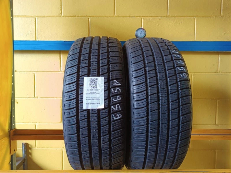 Pneumatico RADAR DIMAX WINTER SPORT 205/55 R16 94V