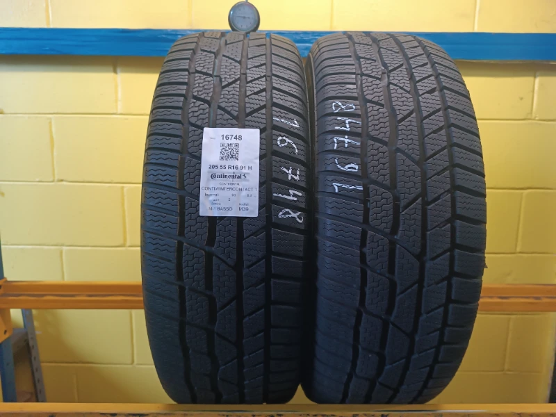 Pneumatico CONTINENTAL CONTIWINTERCONTACT TS830 205/55 R16 91H
