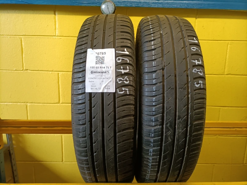 Pneumatico CONTINENTAL CONTIECOCONTACT 3 155/65 R14 75T