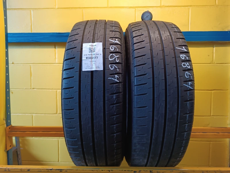 Pneumatico PIRELLI CARRIER 215/70 R15C 107S