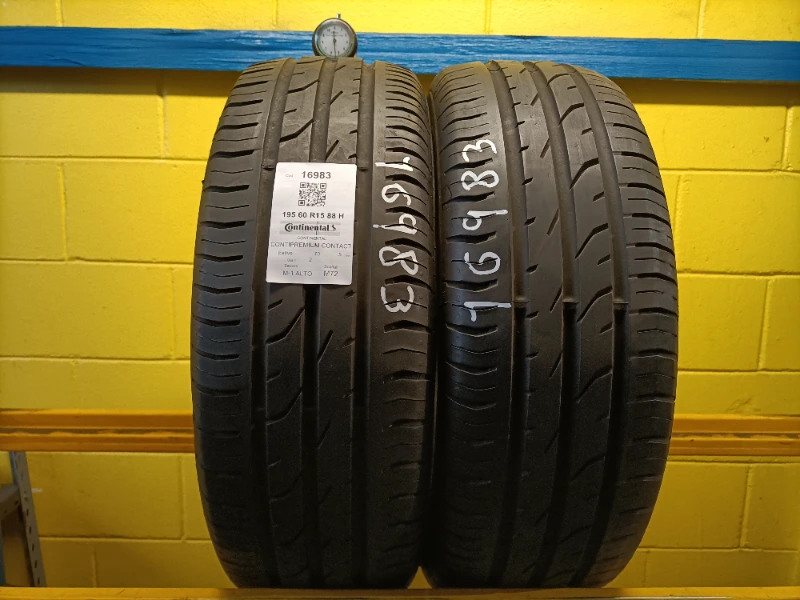 Pneumatico CONTINENTAL CONTIPREMIUM CONTACT 2 195/60 R15 88H