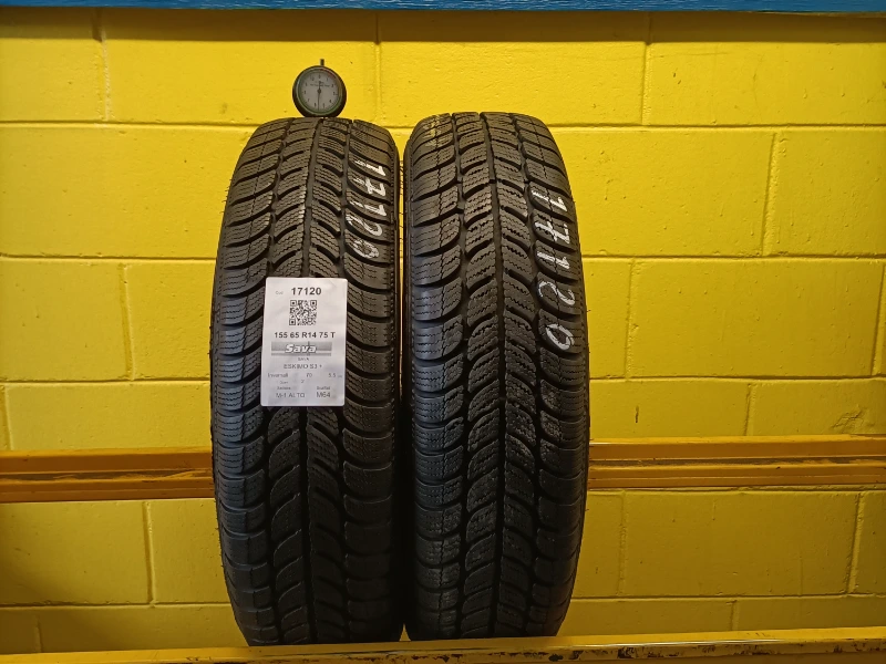 Pneumatico SAVA ESKIMO S3 + 155/65 R14 75T