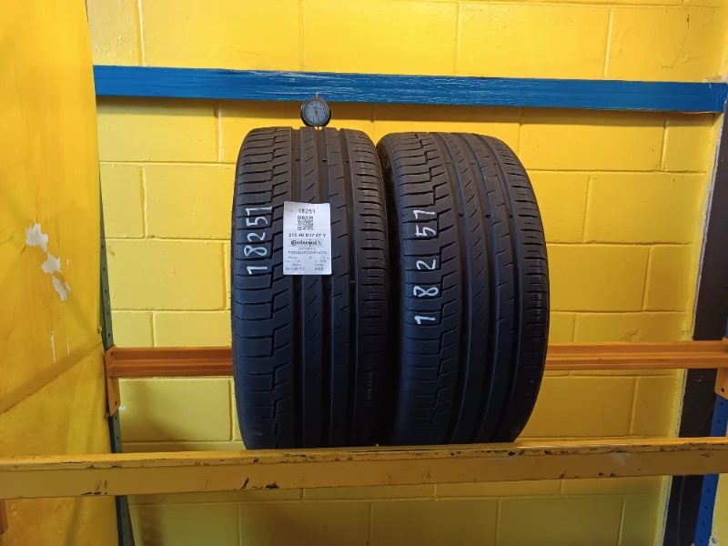 Pneumatico CONTINENTAL PREMIUMCONTACT6 215/40 R17 87Y